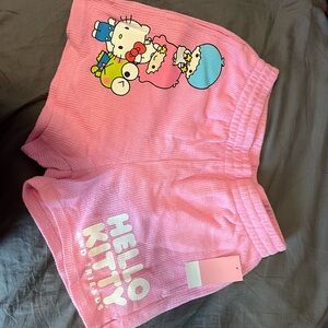 WOMENS Hello Kitty & Friends Pink Corduroy Shorts